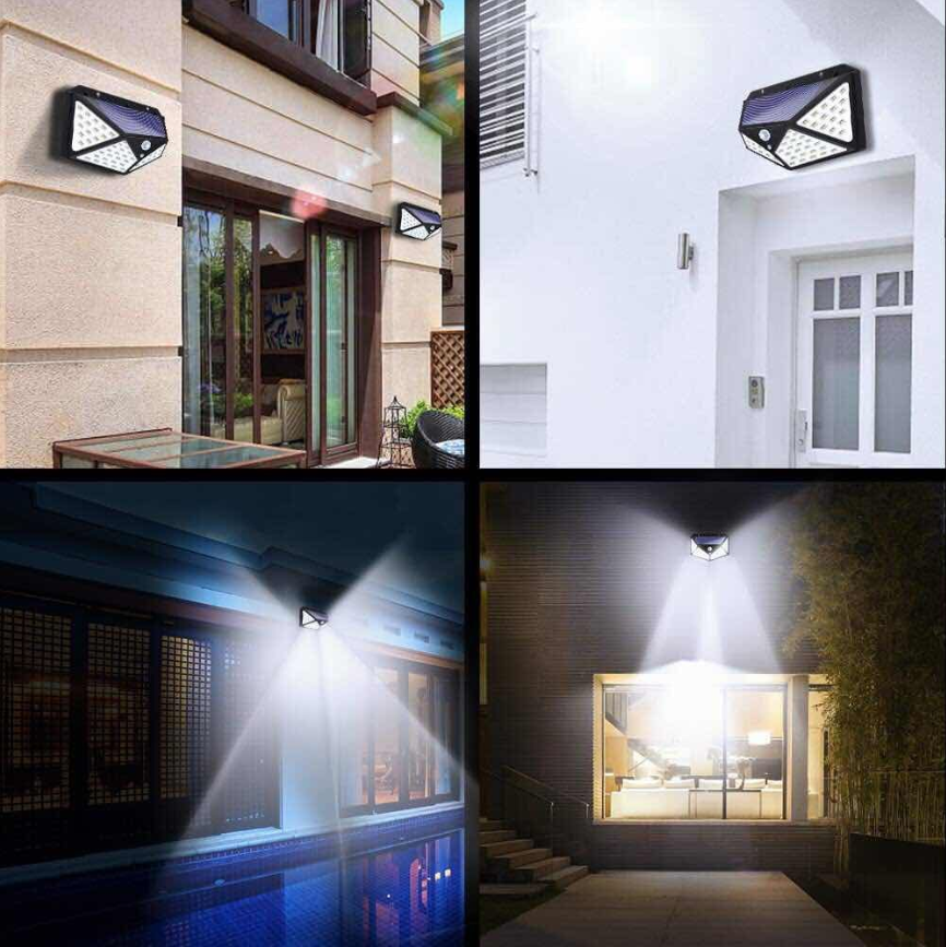 Solar Motion Sensor Wall Light for Outdoor Use