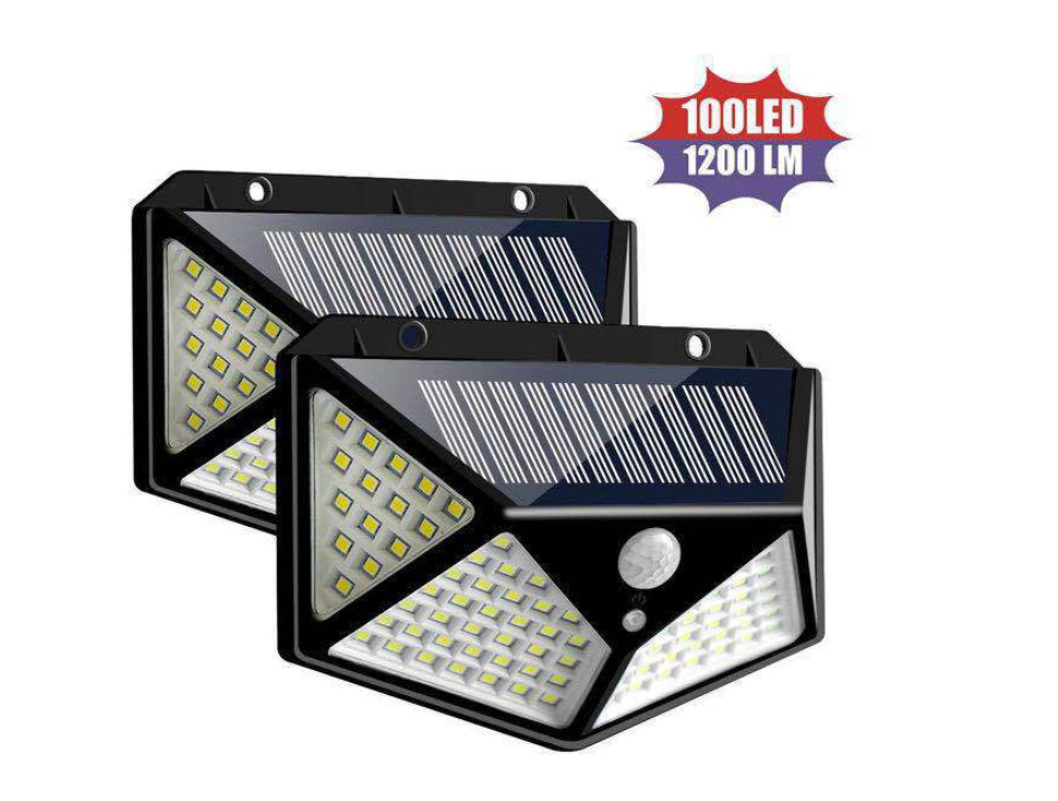 Solar Motion Sensor Wall Light for Outdoor Use